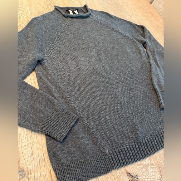 BCBGMaxAzria Charcoal Cowl Neck Sweater - Picture 2 of 7